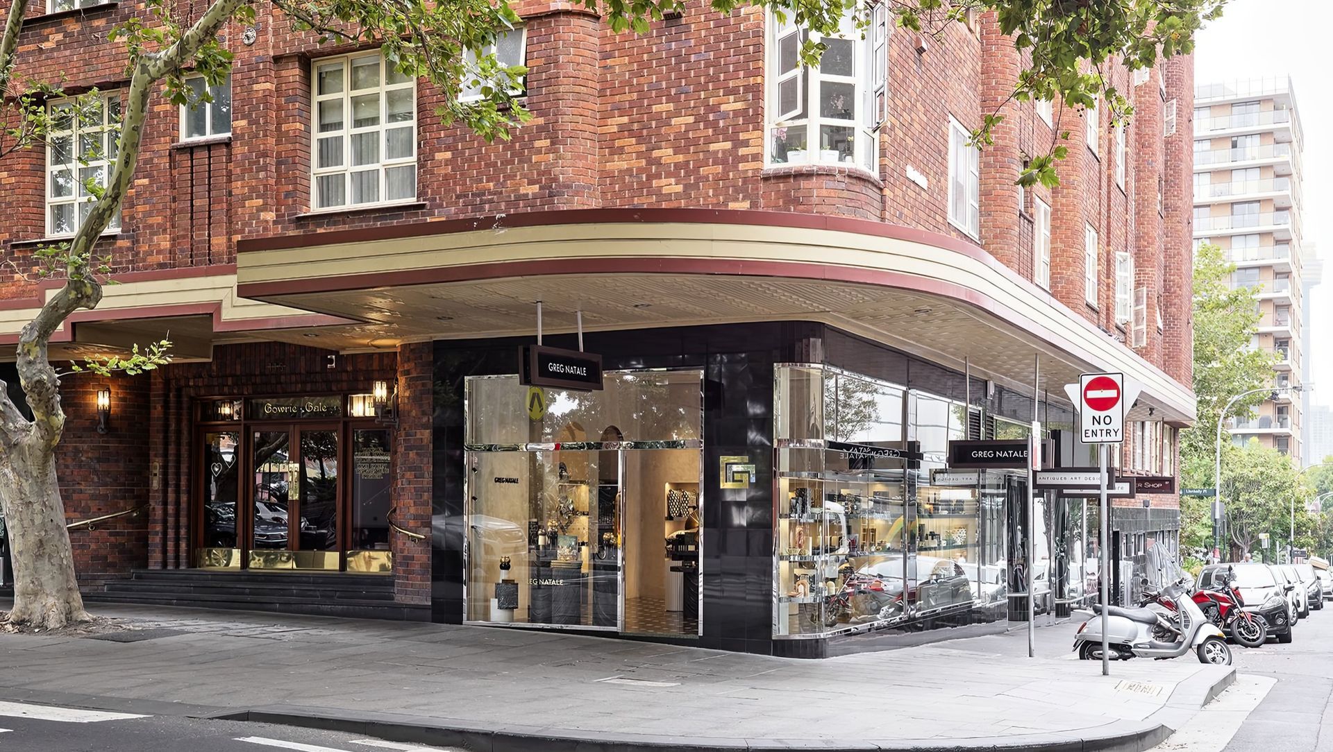 Greg Natale Flagship Store banner