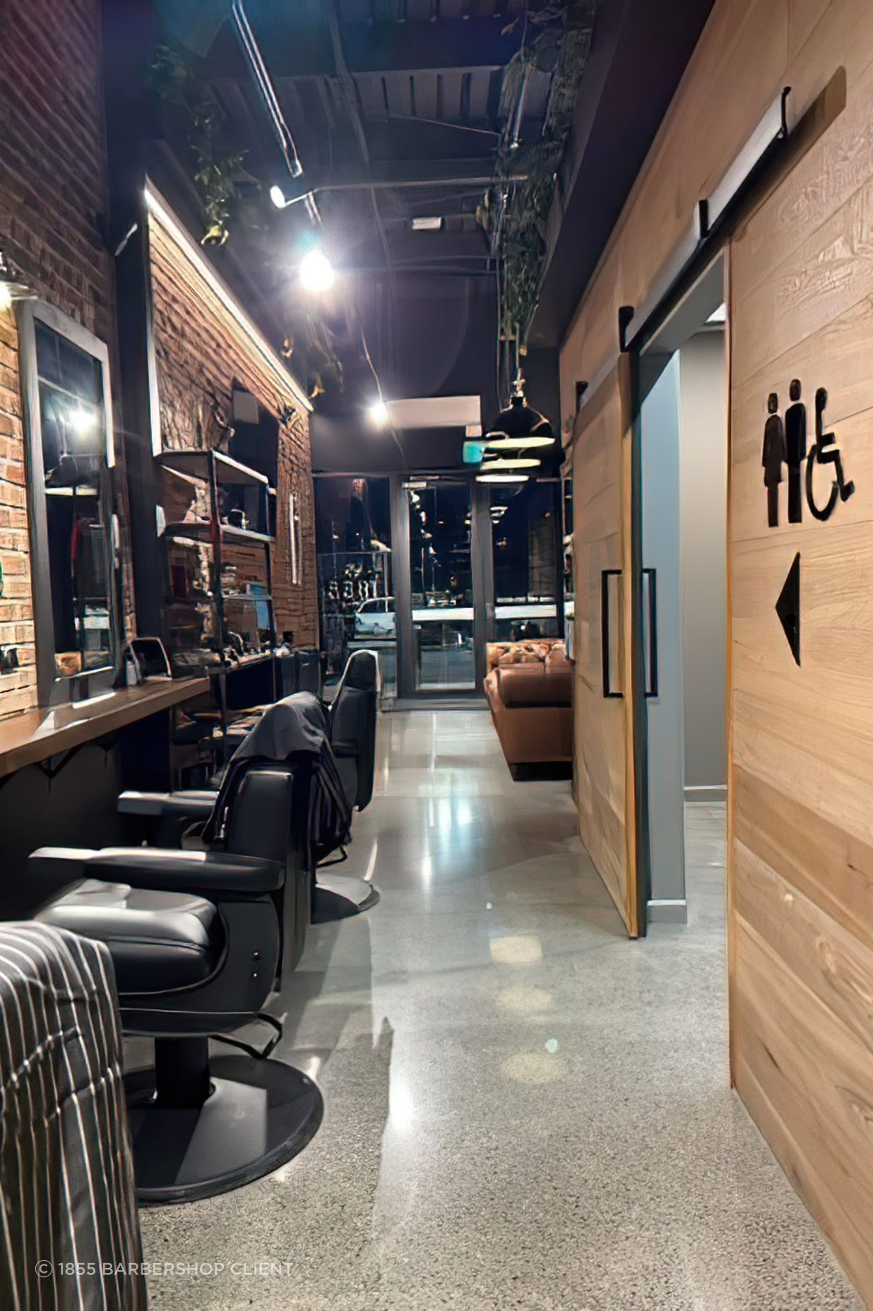 1855 Barbershop
