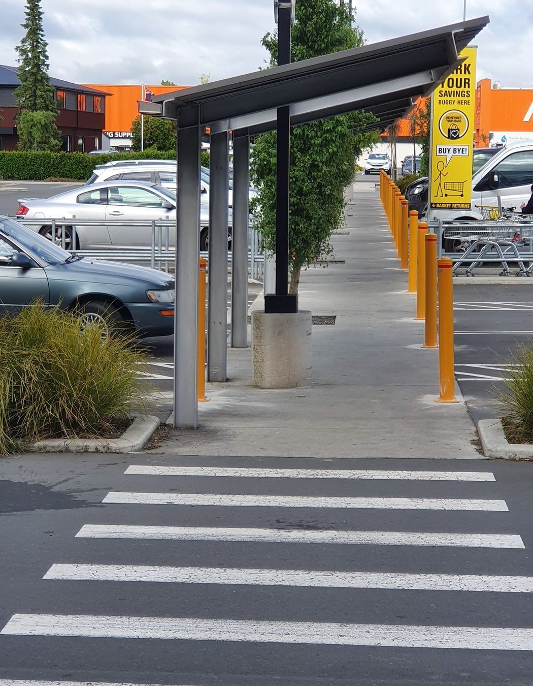 Rangiora Pak'nSave Parking Bollards