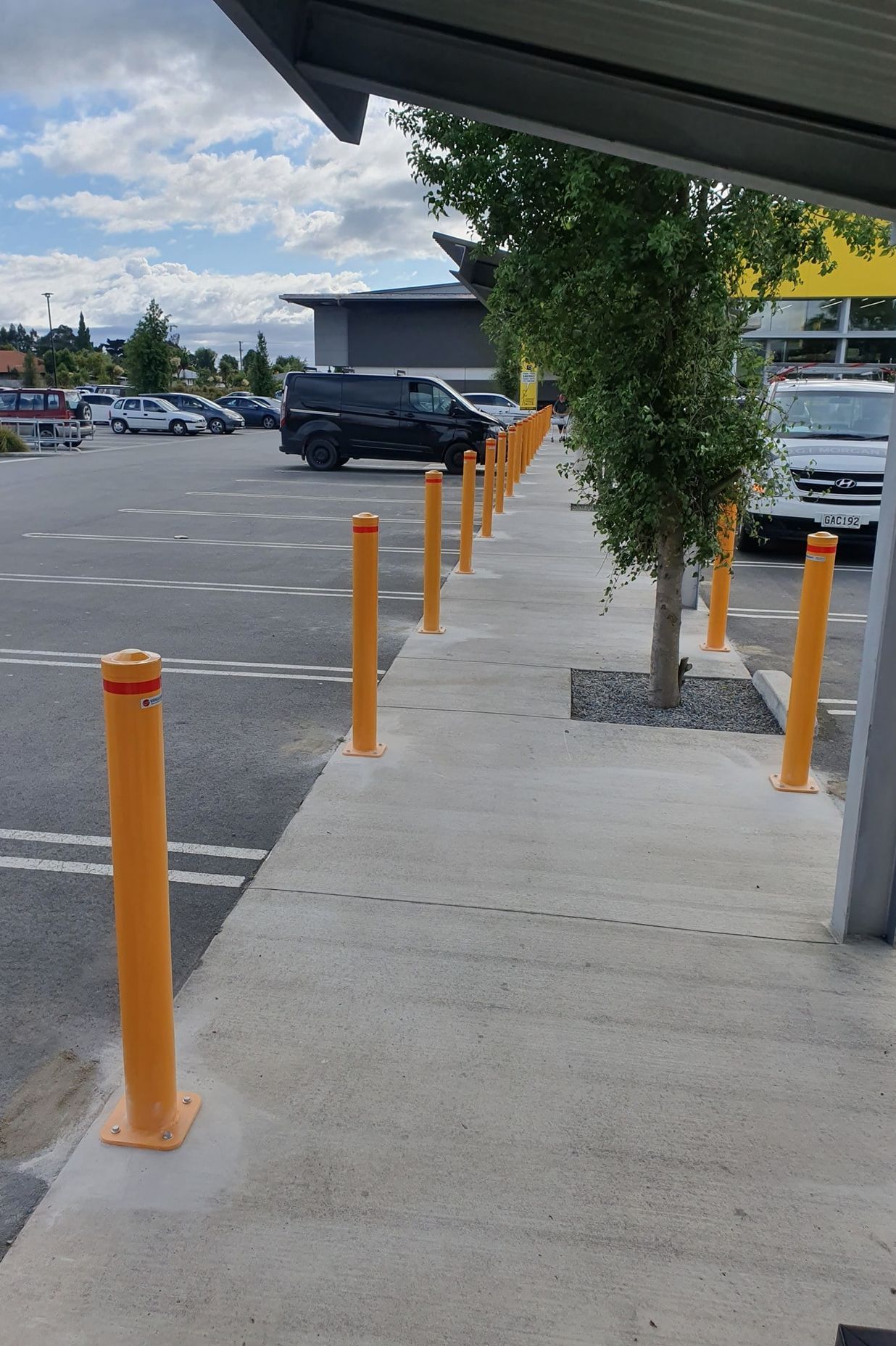 Rangiora Pak'nSave Parking Bollards