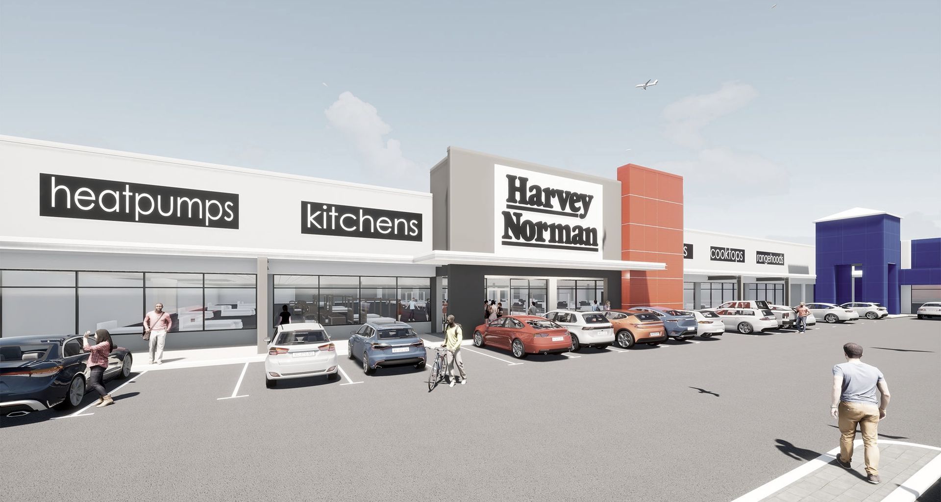 Harvey Norman Mt Wellington banner