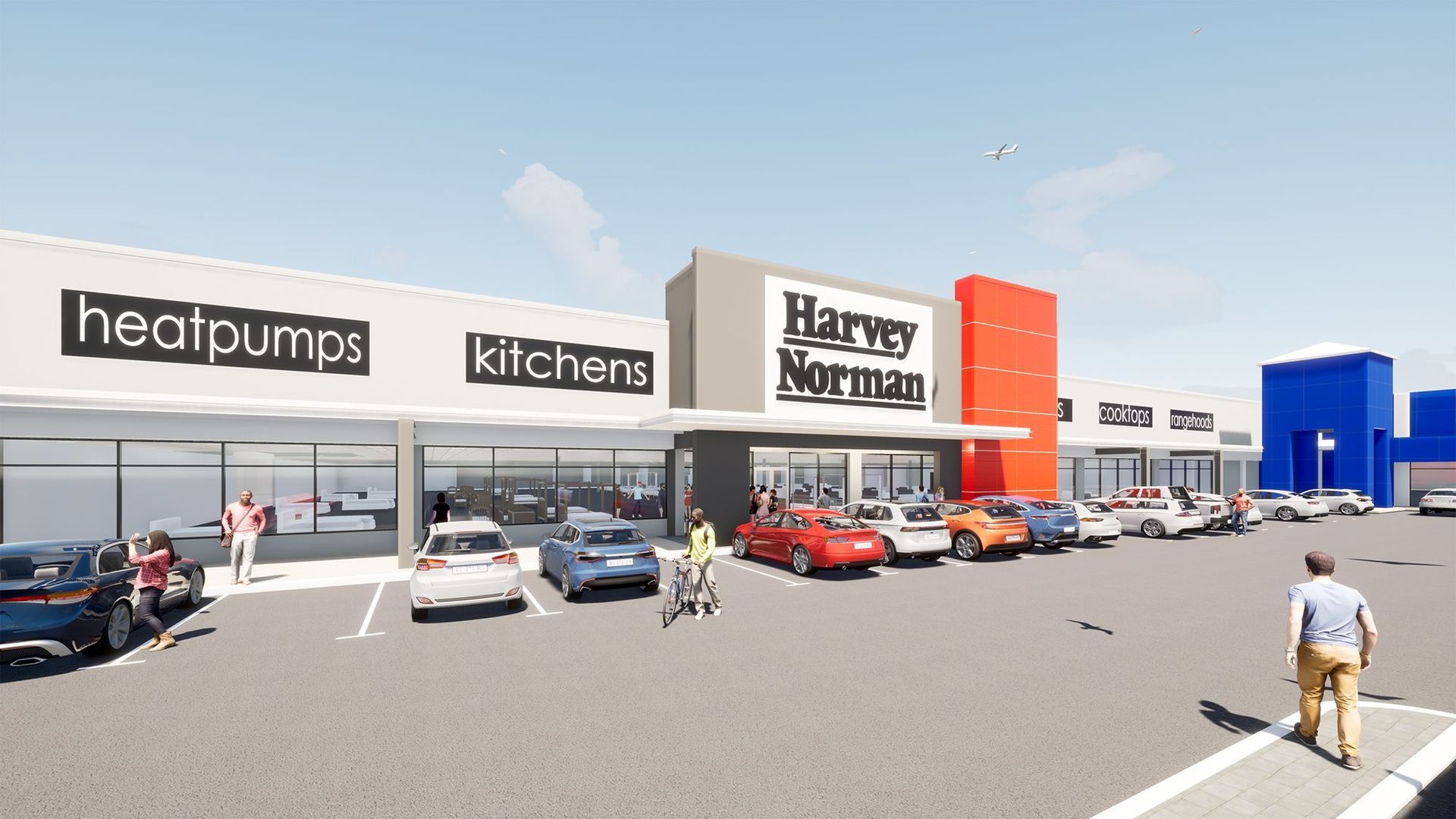 Harvey Norman Mt Wellington banner