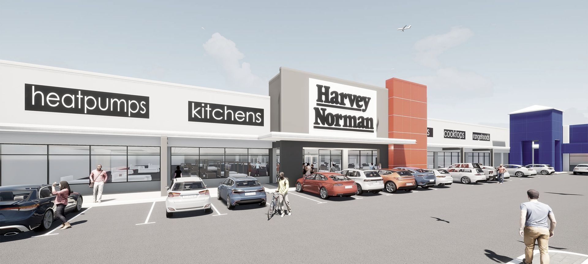 Harvey Norman Mt Wellington banner