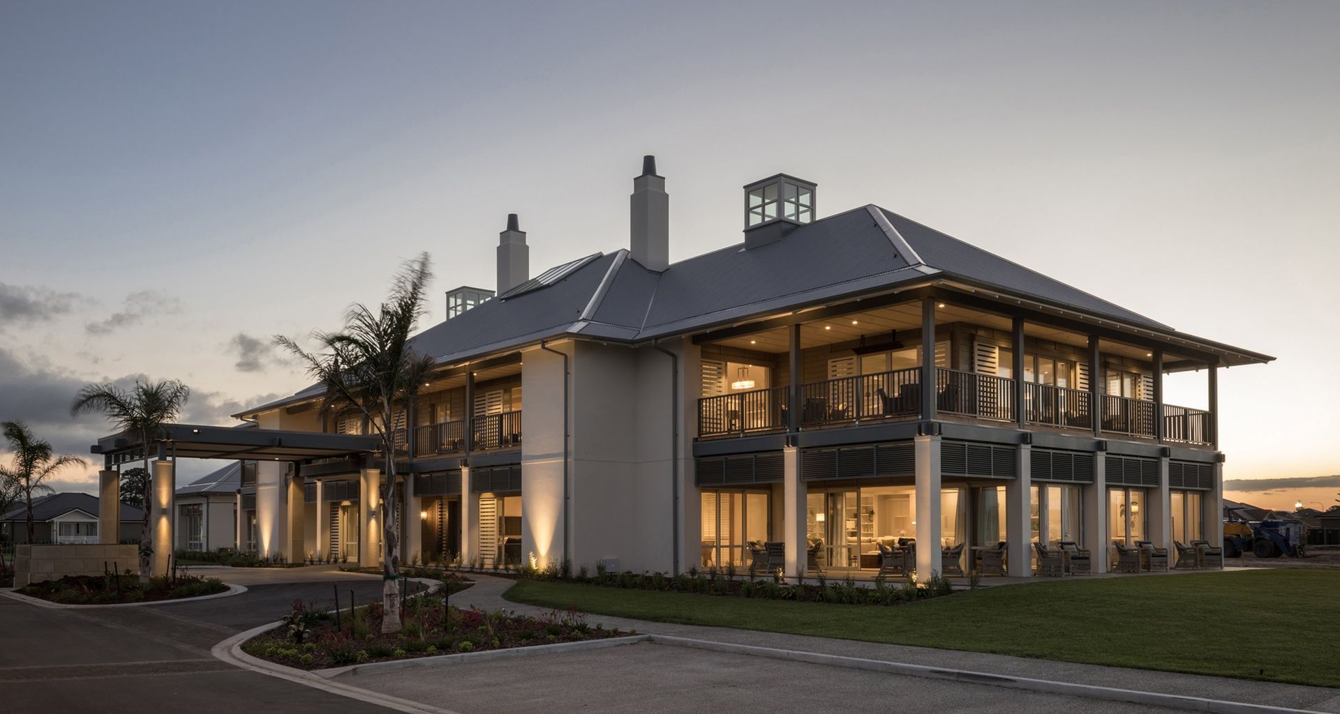 Pacific Coast Village, Beach House banner
