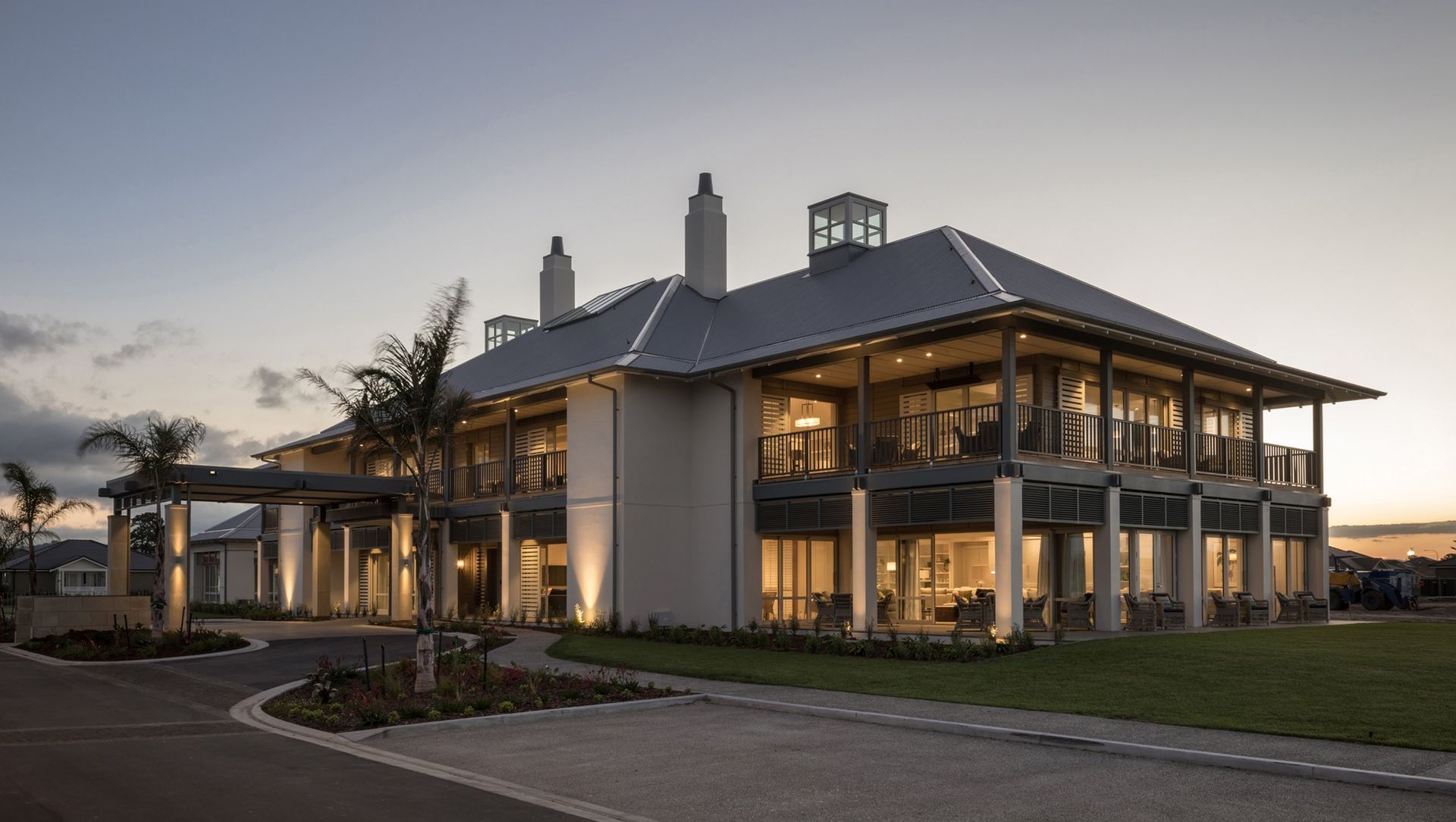 Pacific Coast Village, Beach House banner