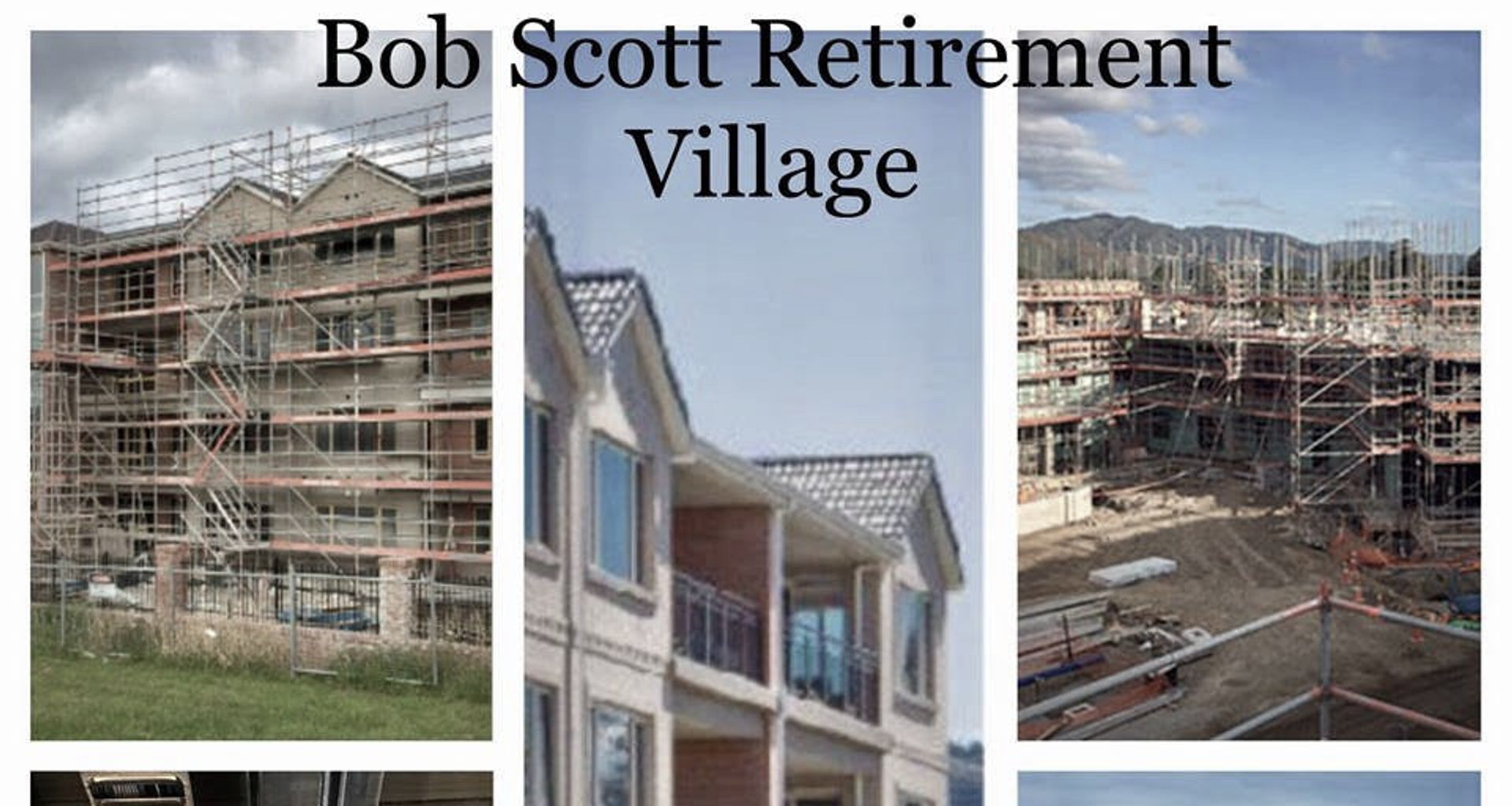 Bob Scott Retirement Village banner