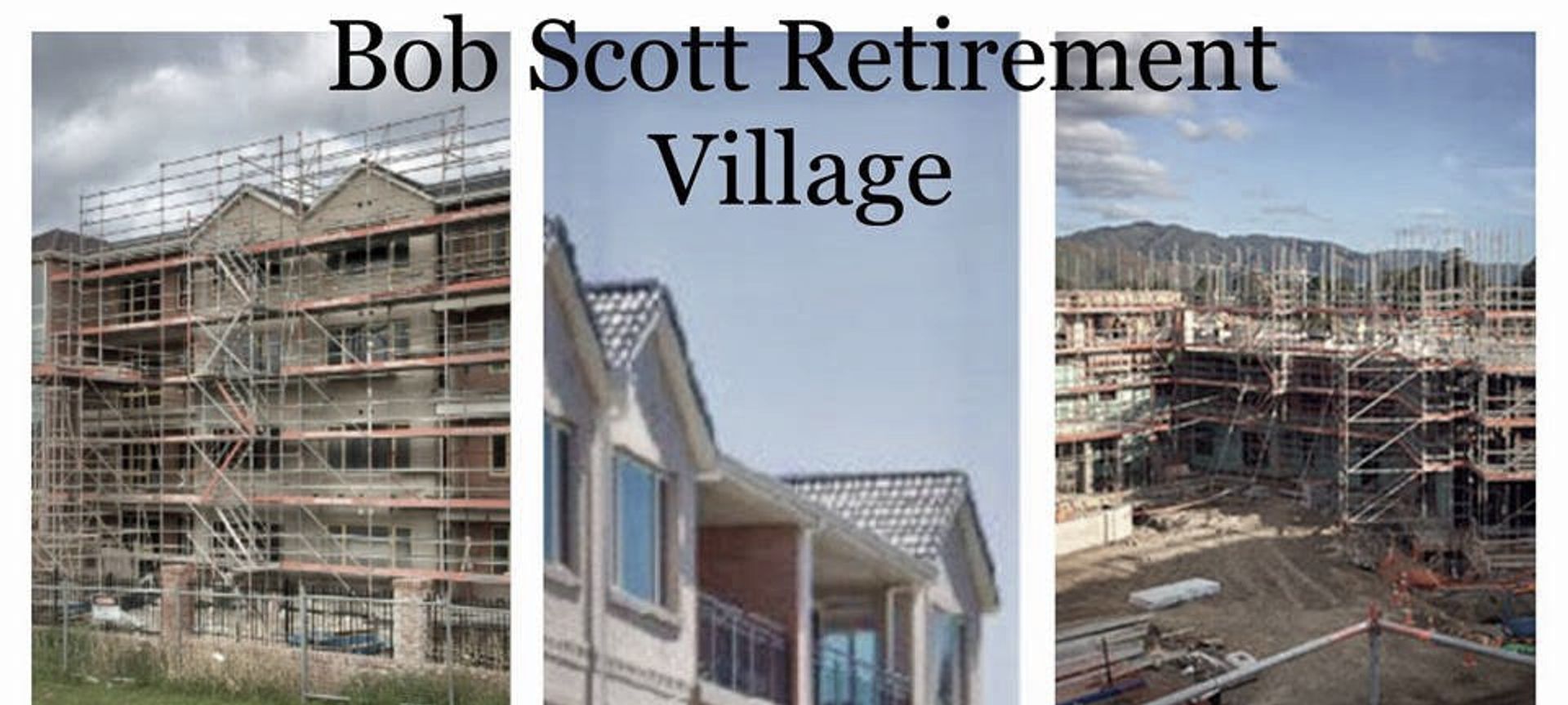 Bob Scott Retirement Village banner