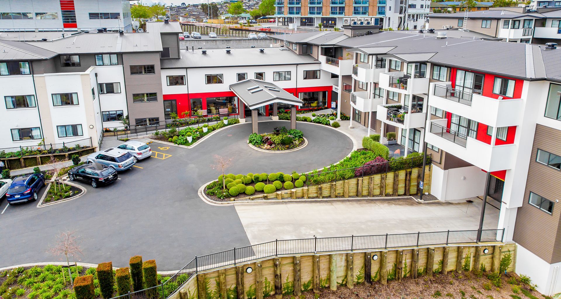Hugh Green Bupa Retirement Village banner
