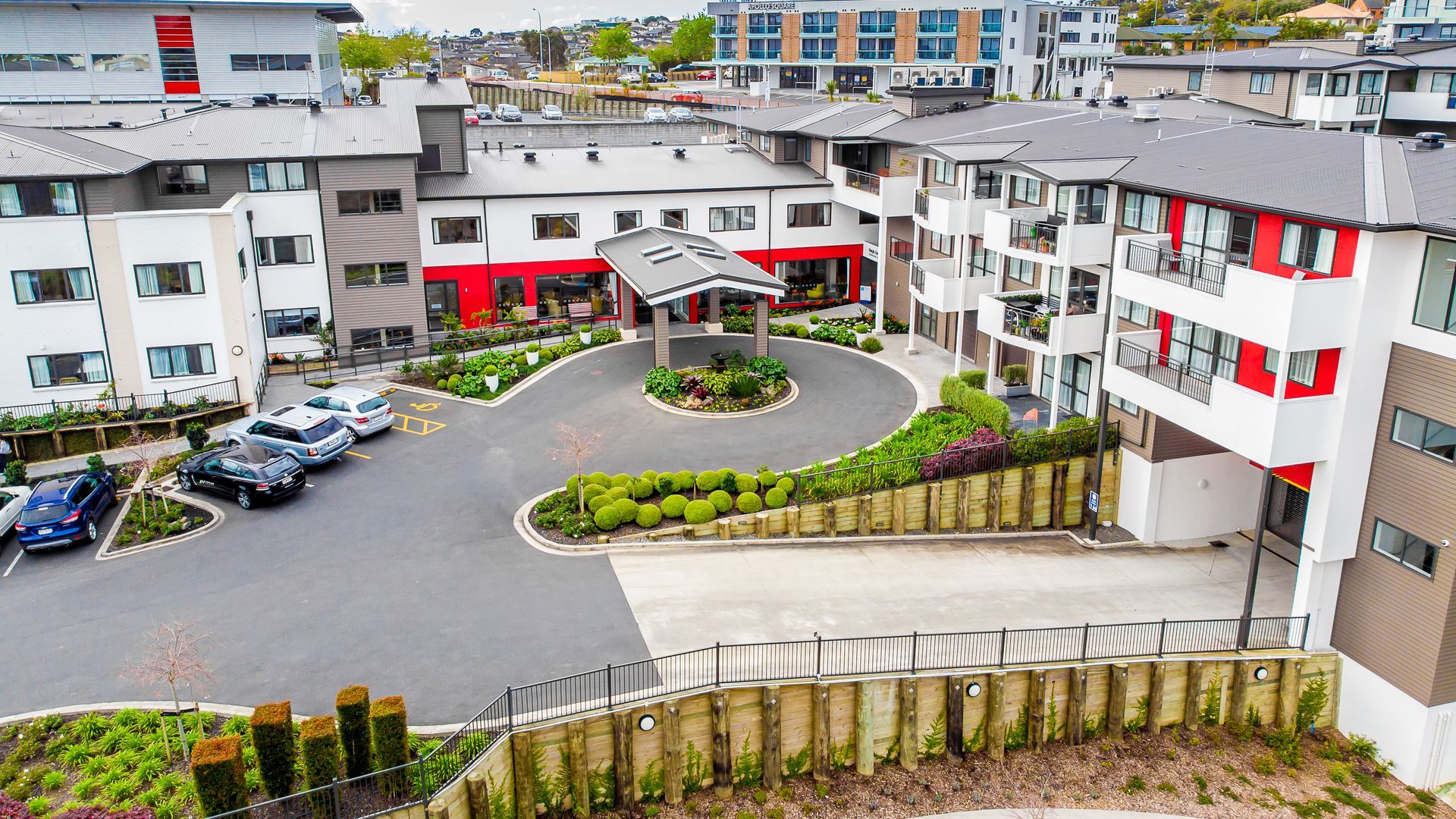 Hugh Green Bupa Retirement Village banner