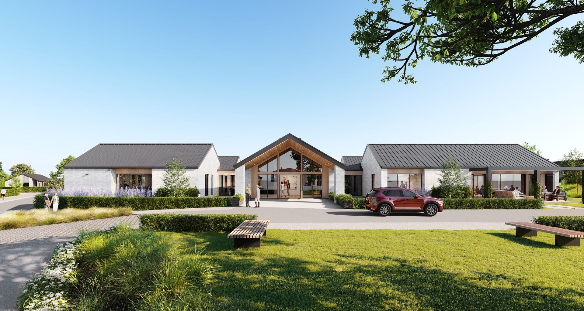 Lockerbie Retirement Village Pavillion banner