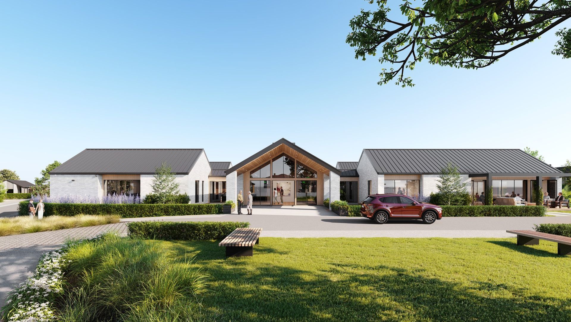Lockerbie Retirement Village Pavillion banner