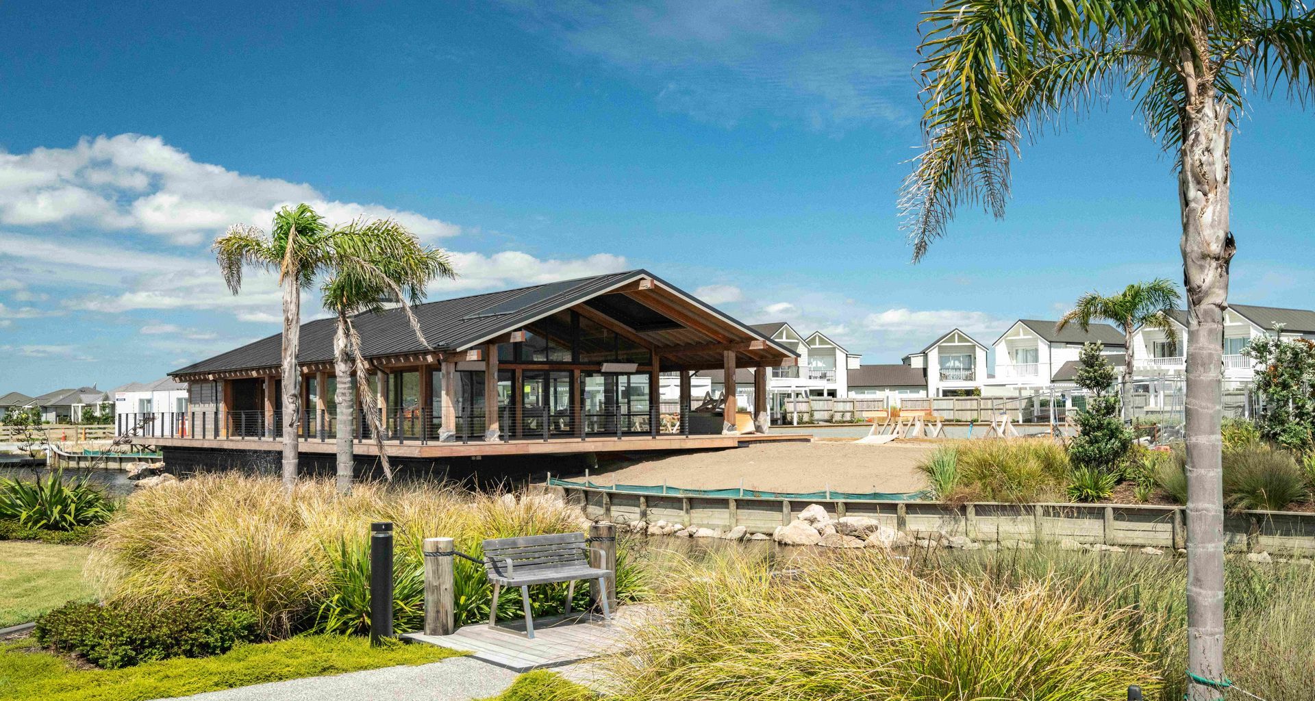 Pacific Lakes Village banner