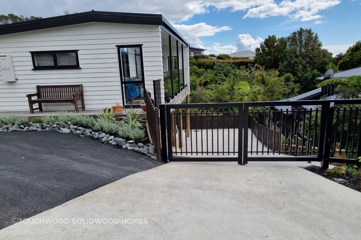 Driveway and Gate
