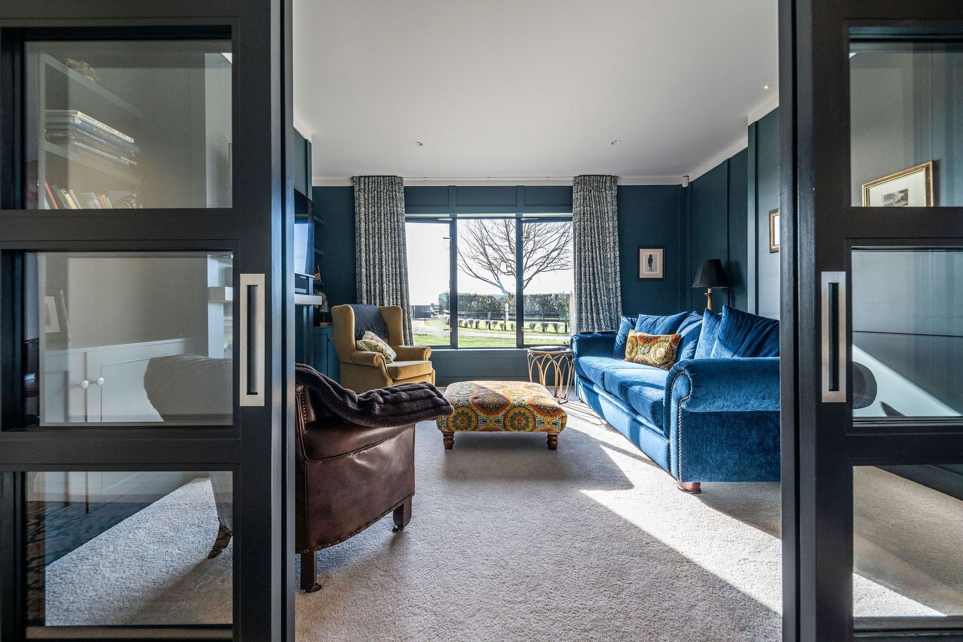 A cosy snug provides a quiet spot to take time out from busy lives.