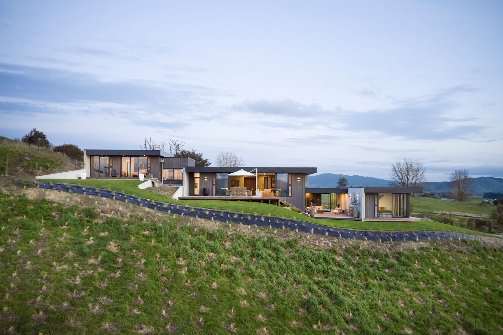 Stepped Ridge House