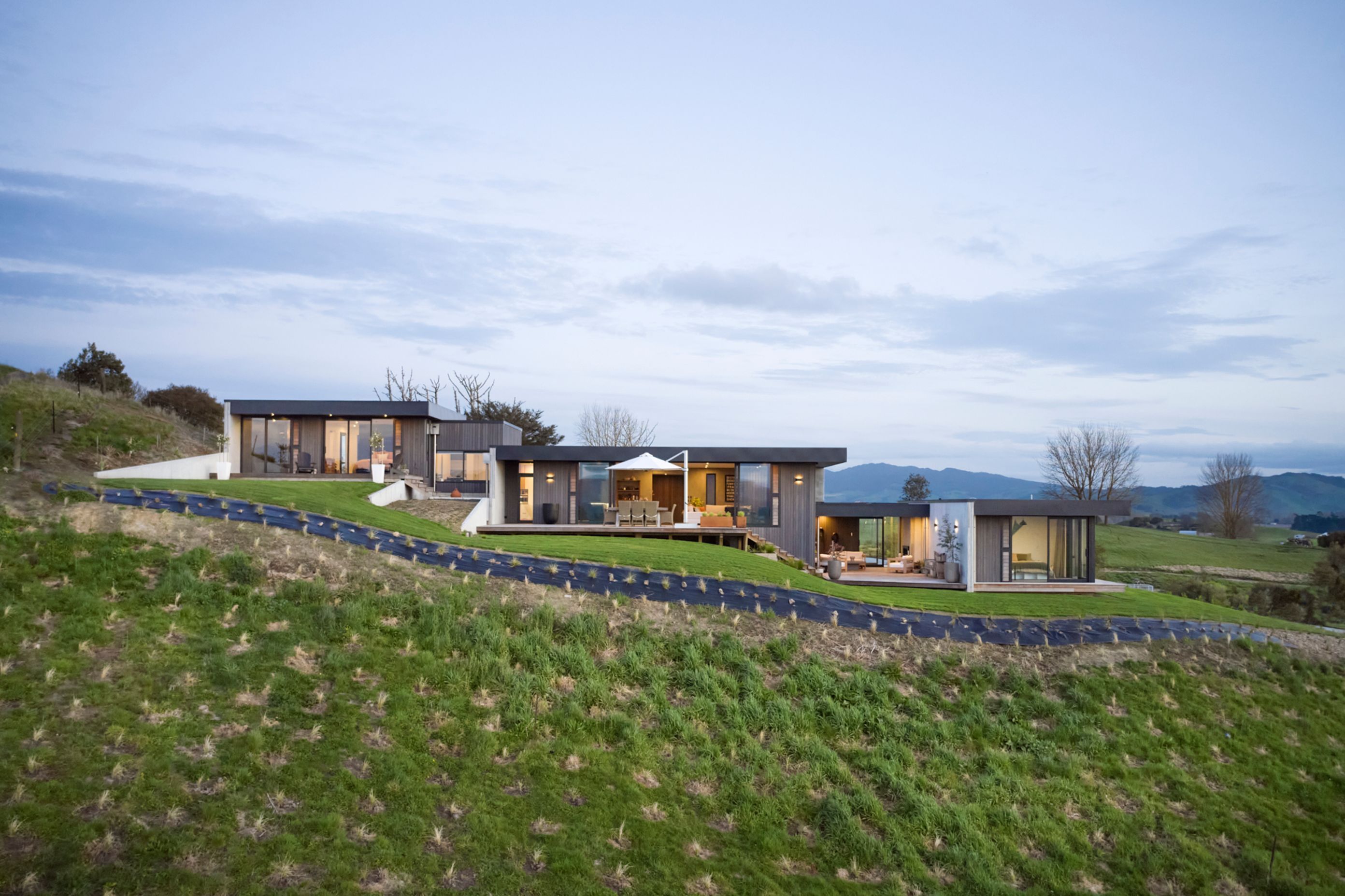 Stepped Ridge House