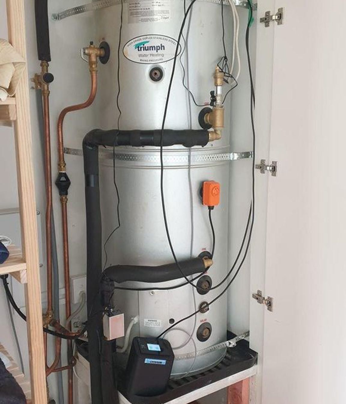 Tikokino House - Central heating & Domestic Hot Water
