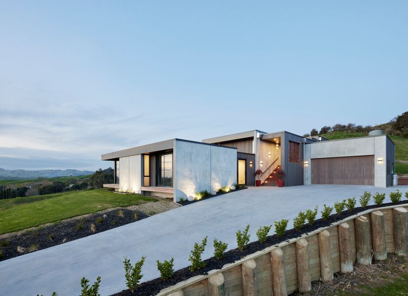 Stepped Ridge House