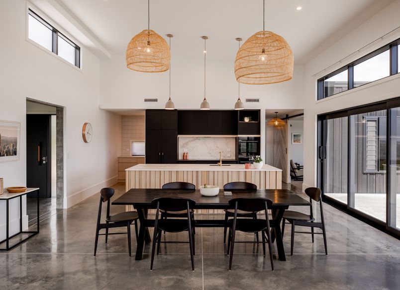 Contemporary Bold Kitchen