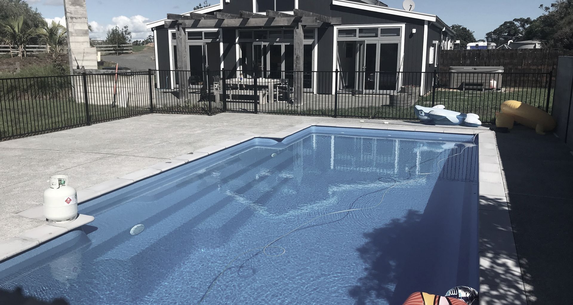 Clarks Beach - Heated Swimming Pool banner