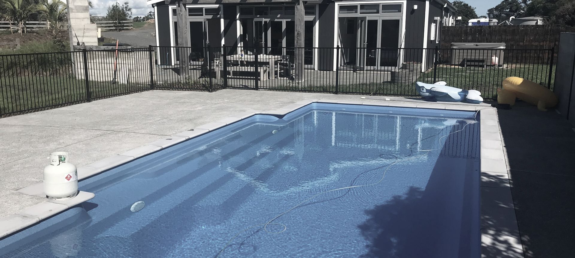Clarks Beach - Heated Swimming Pool banner