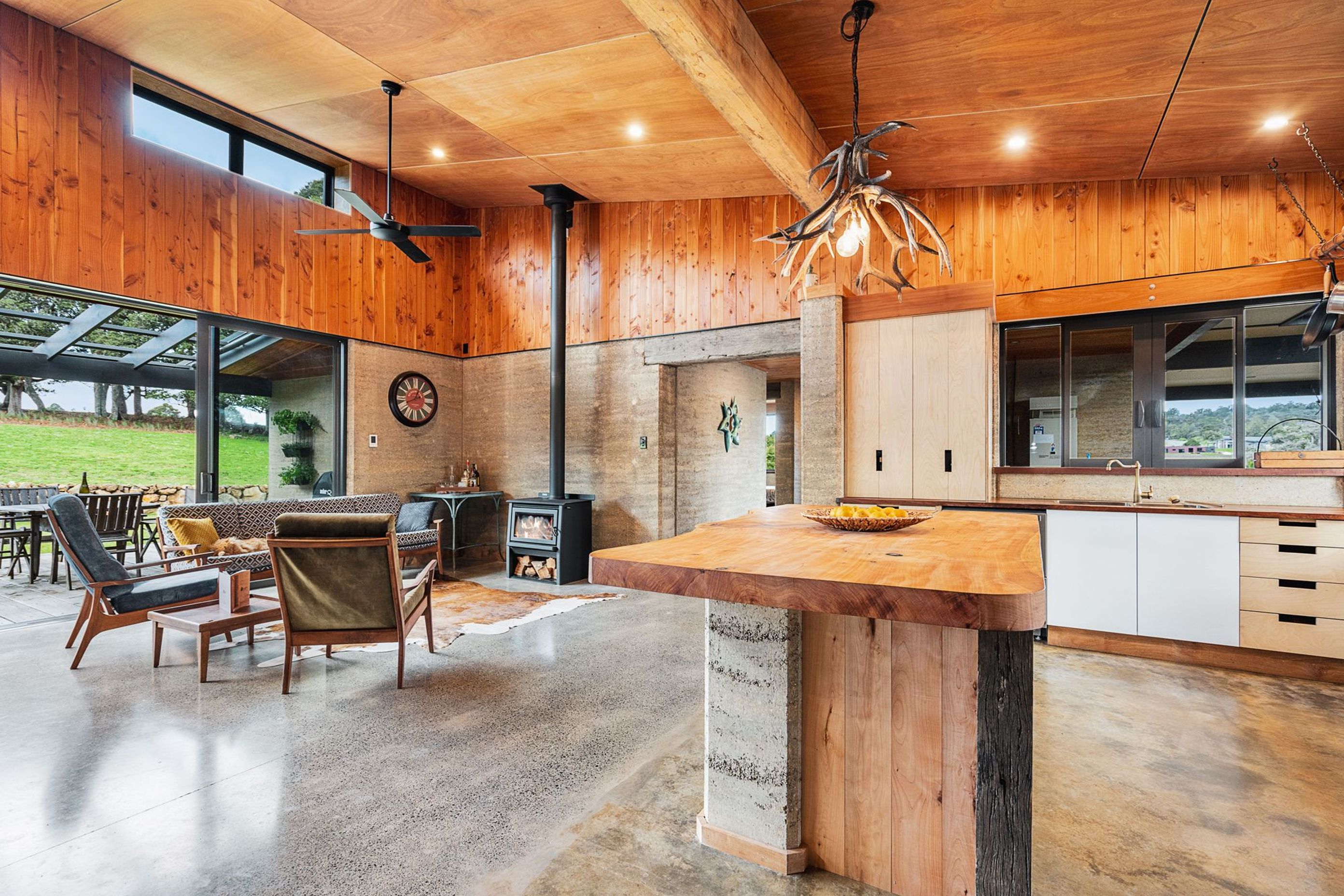 Modern Earth Whare