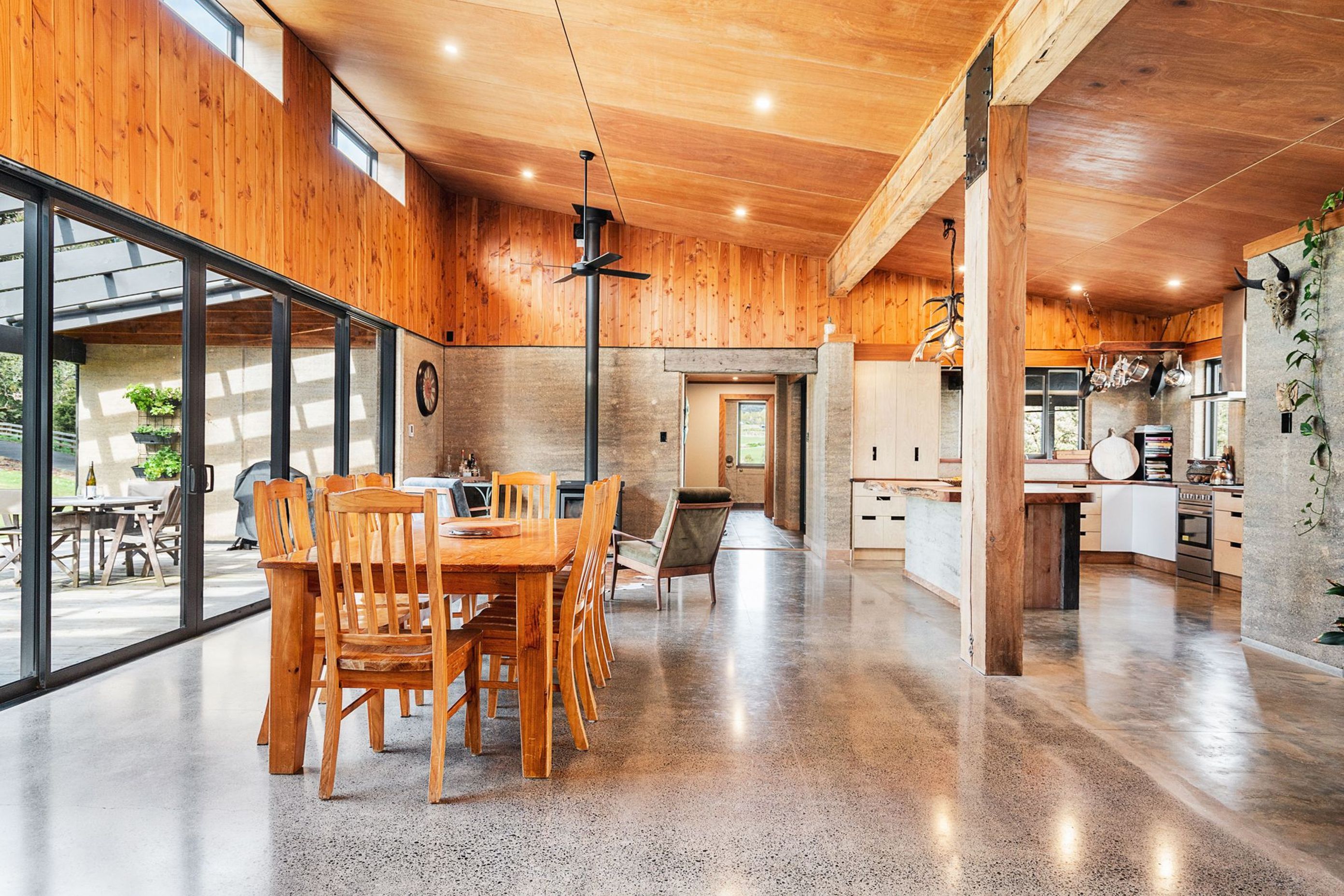 Modern Earth Whare