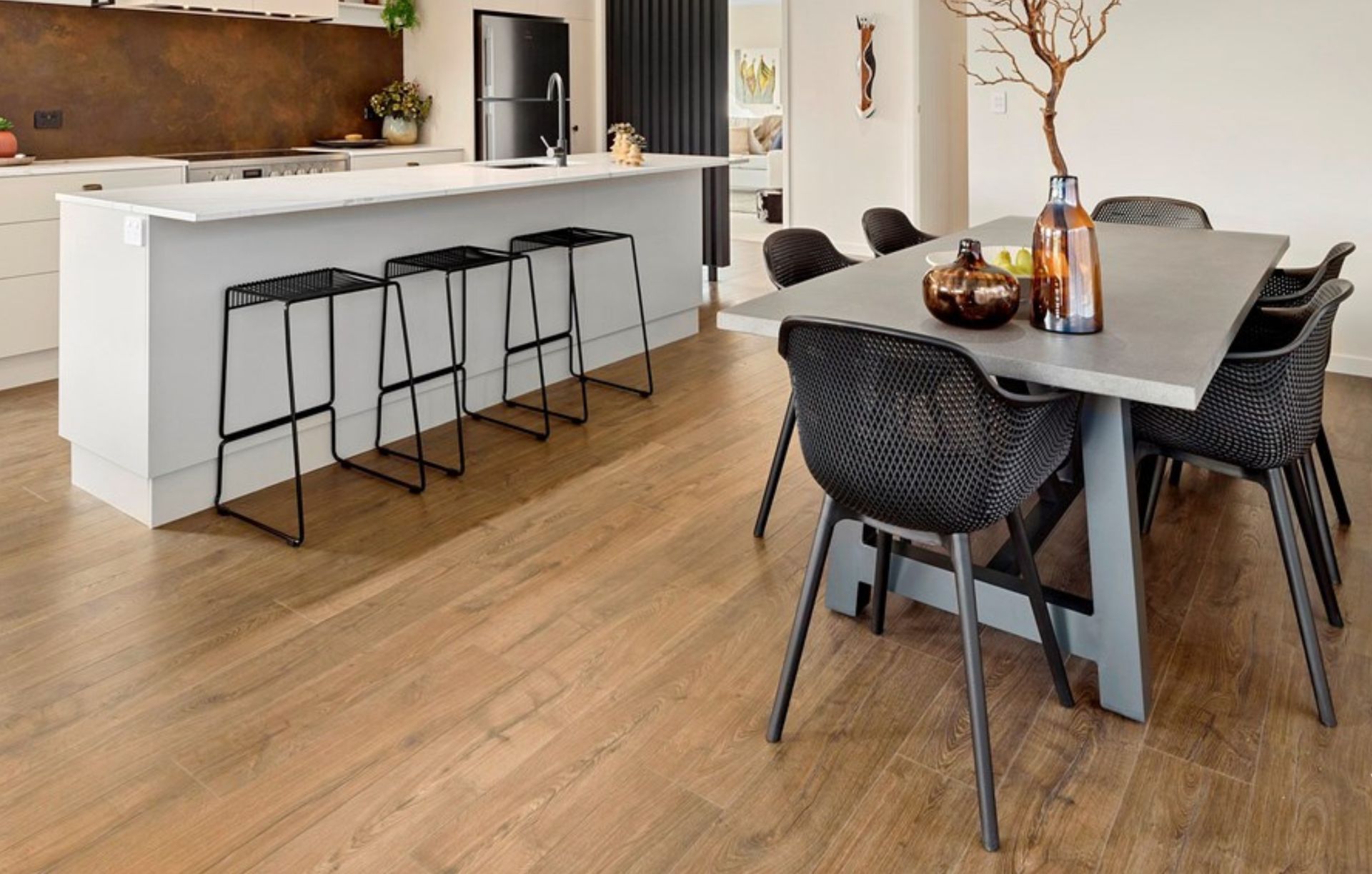 Stonewood Homes Whangarei Showhome - Quick-Step Impressive Laminate Flooring