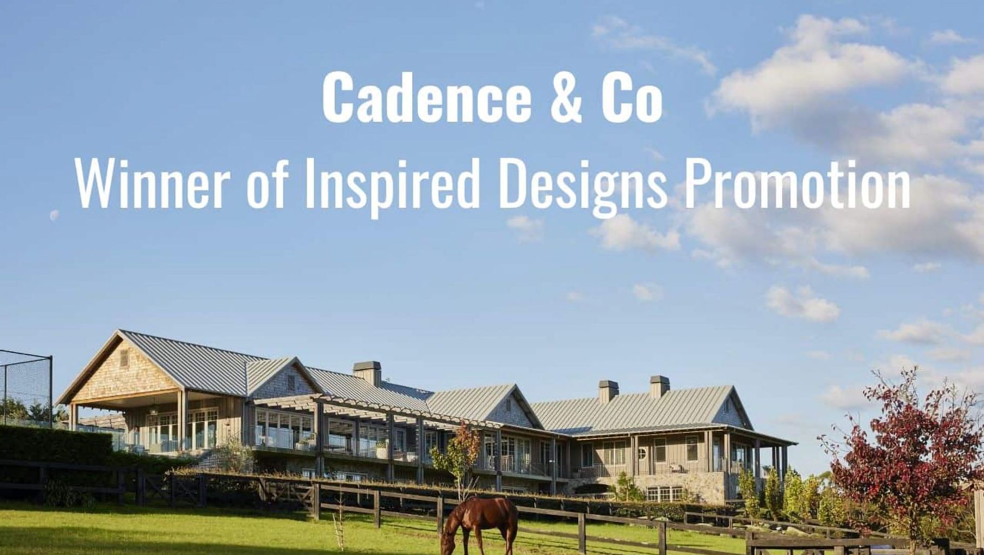 Prestigious Award for Residential Build & Snap-Line45® banner