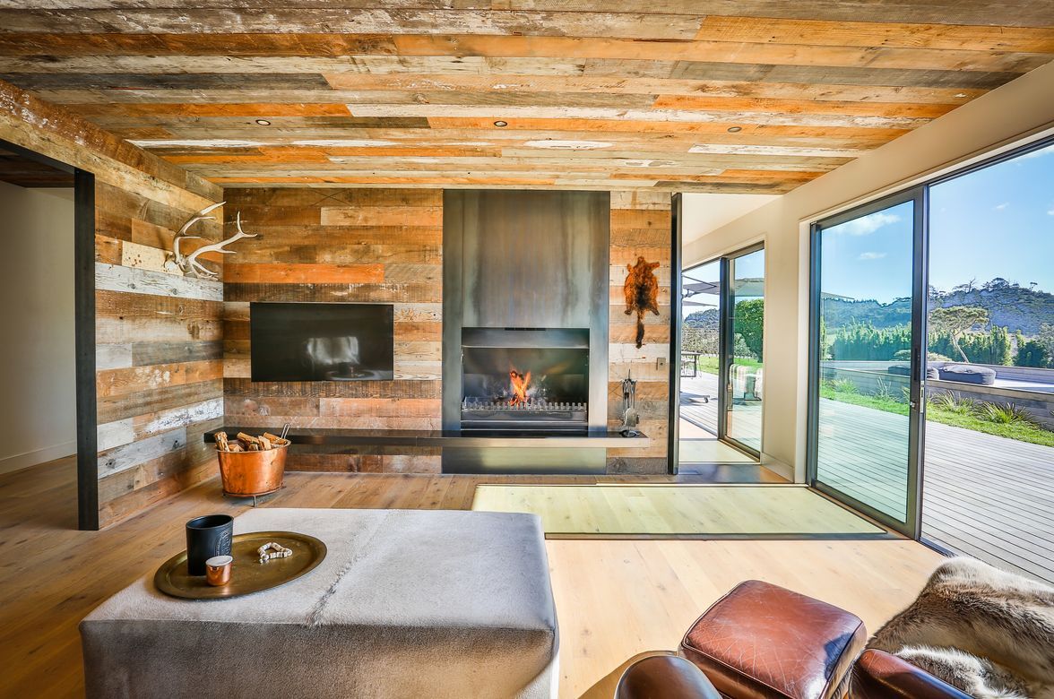 Modern Living Meets Rustic Styling