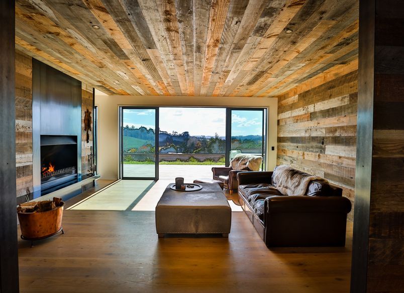 Modern Living Meets Rustic Styling