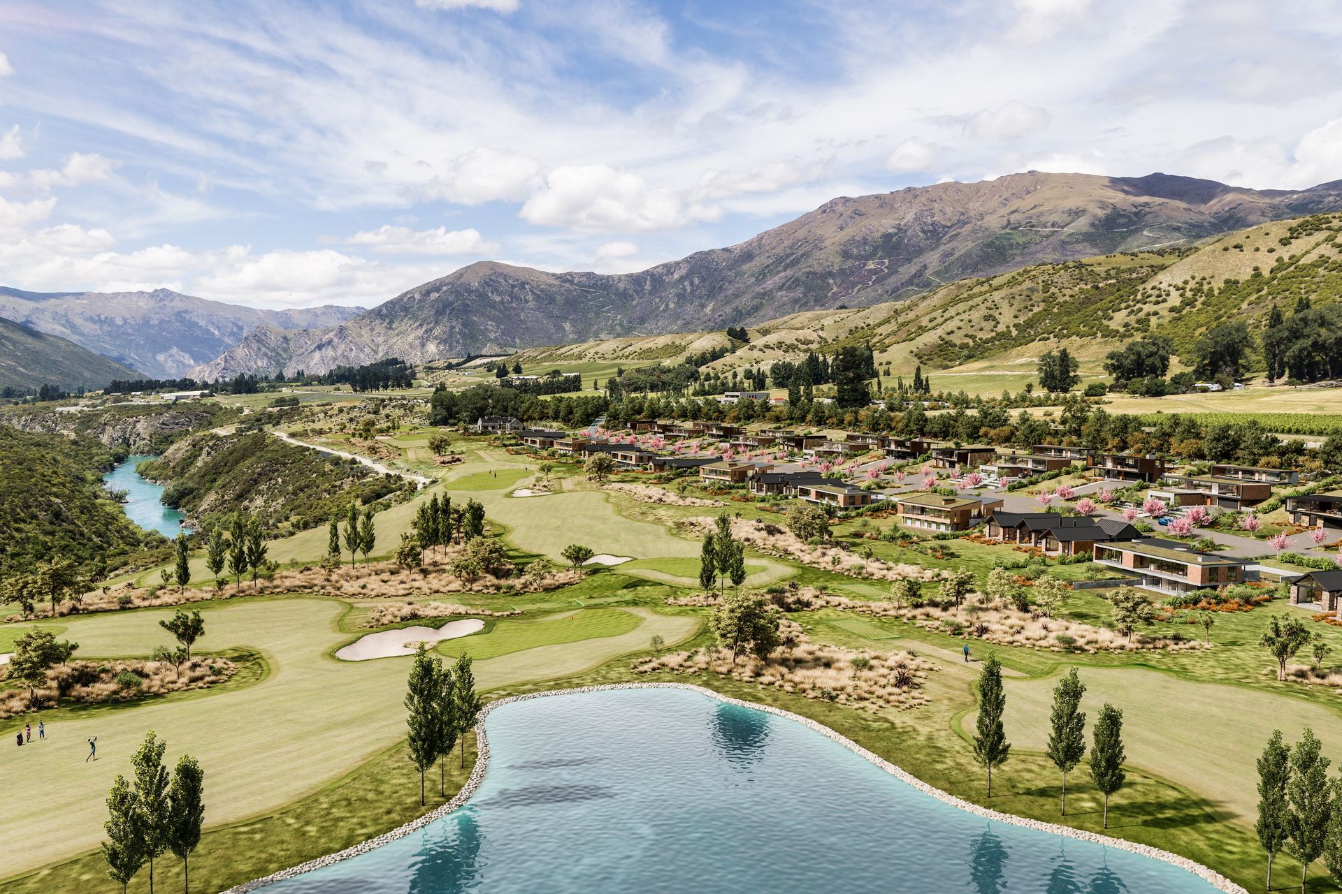 9 hole golf course designed by Greg Turner