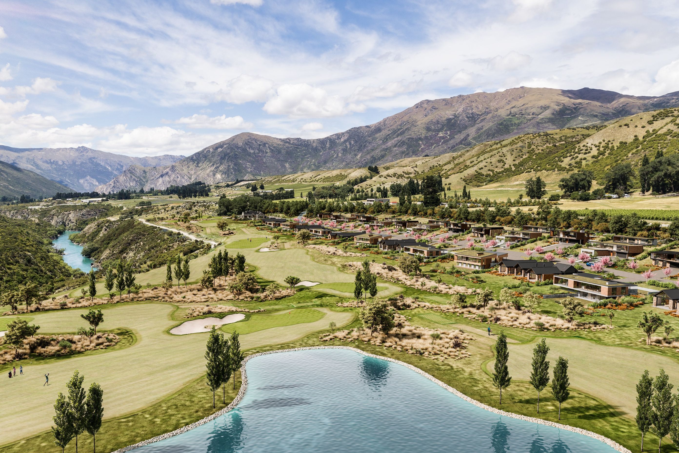 9 hole golf course designed by Greg Turner