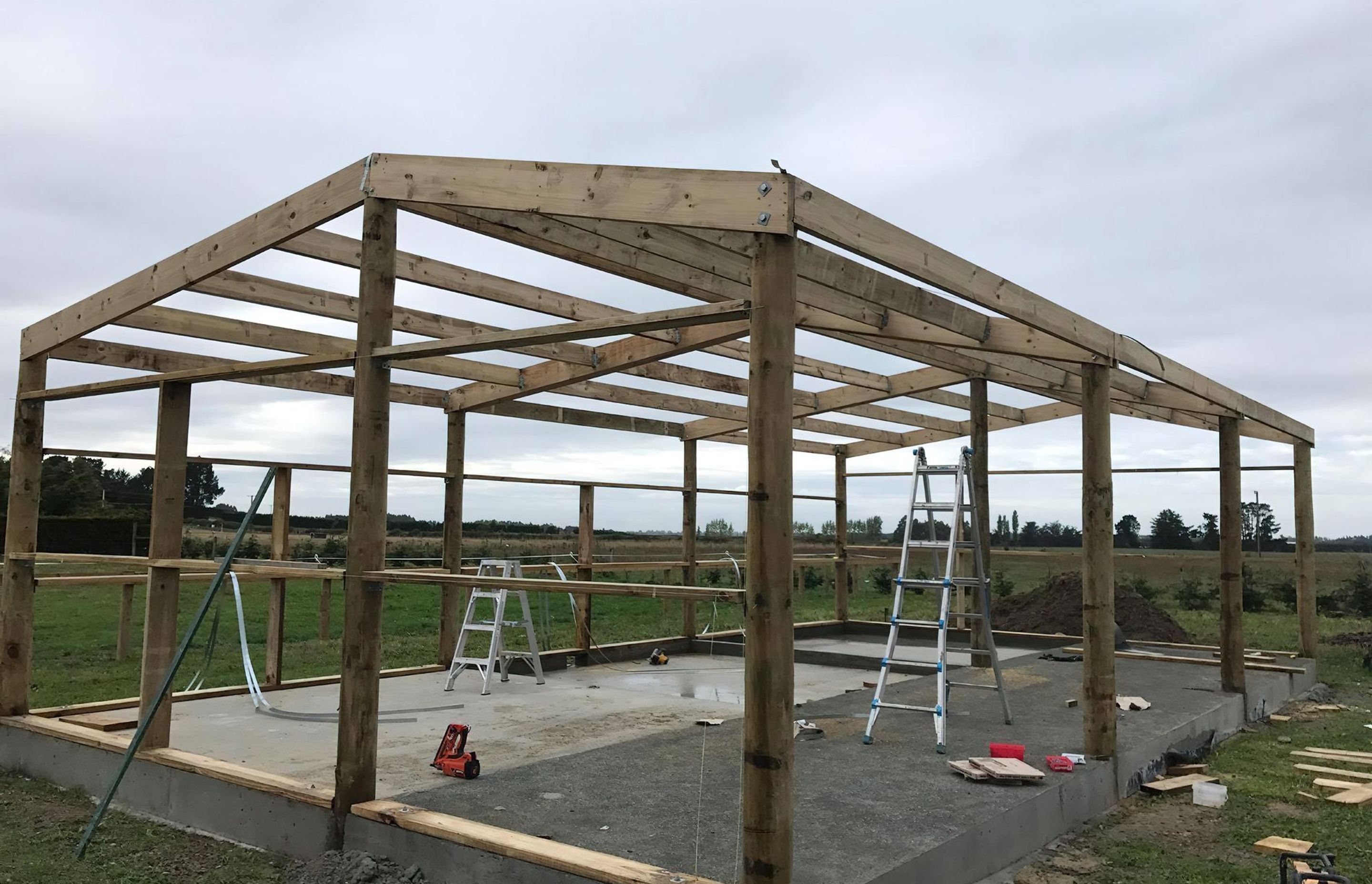3 Bay Shed / Horse Stables