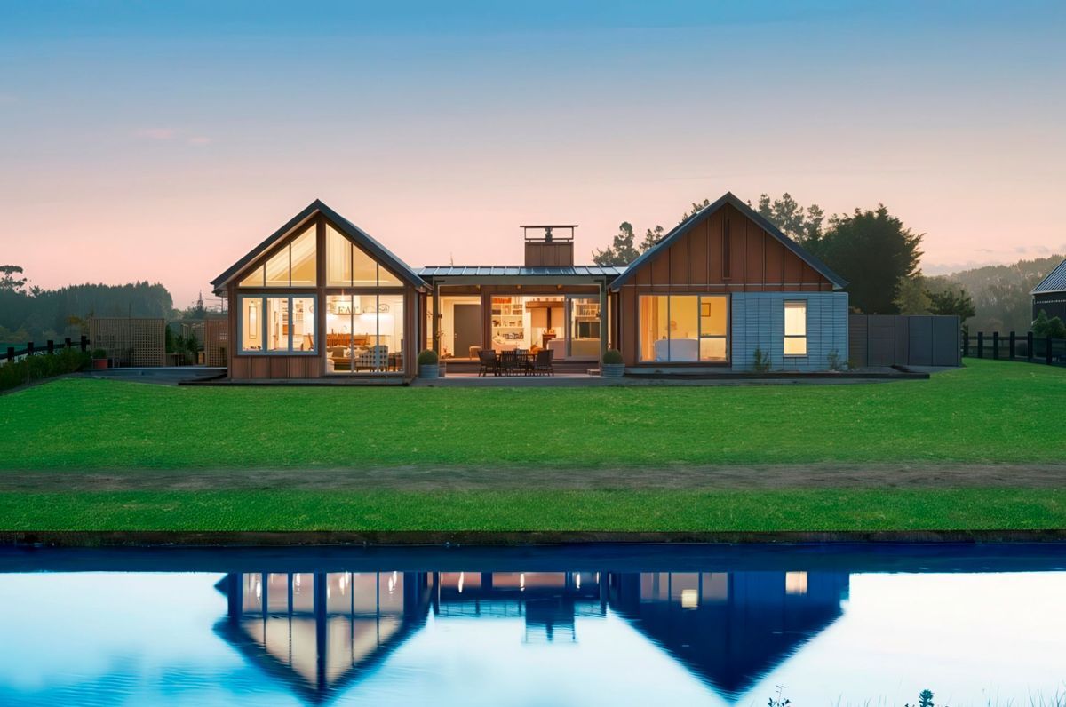Contemporary Twin Gable Home | Pegasus