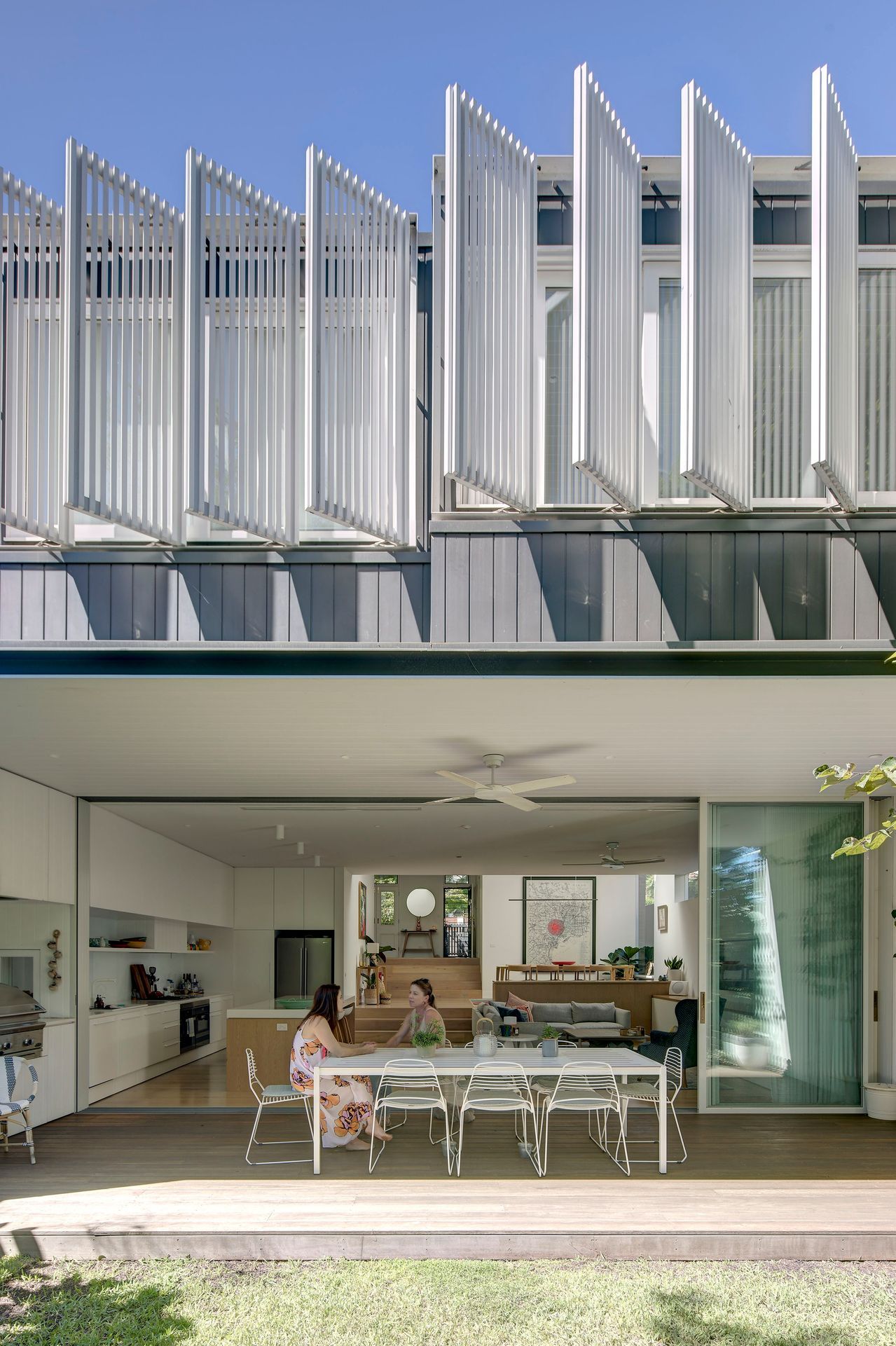 Rear elevation.