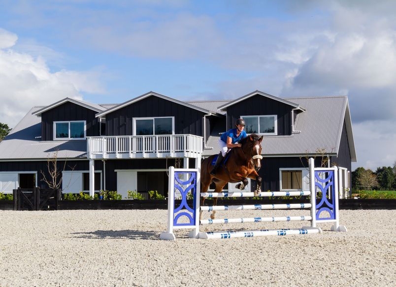 Karaka barn with stables
