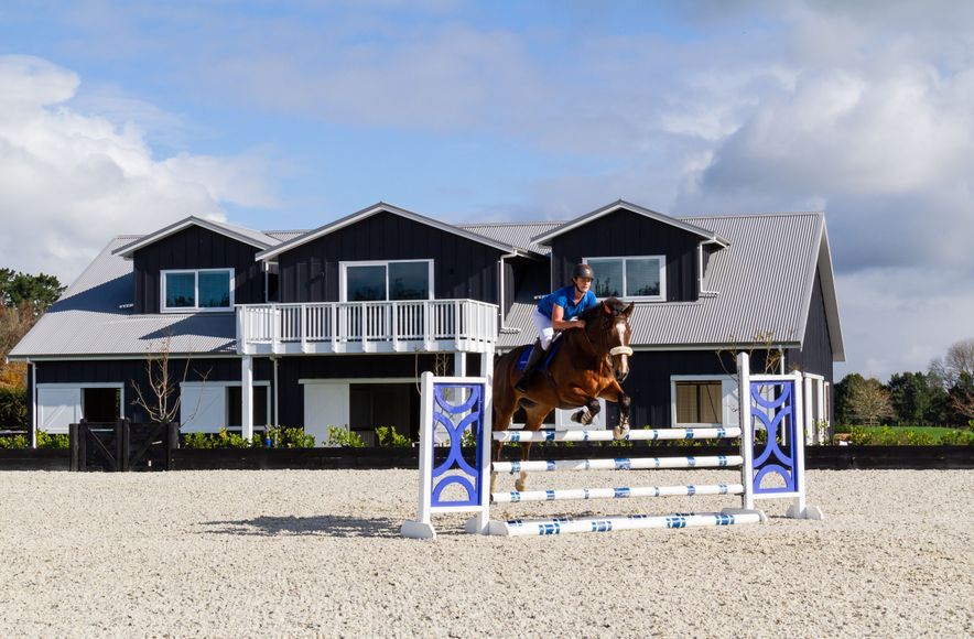 Karaka barn with stables