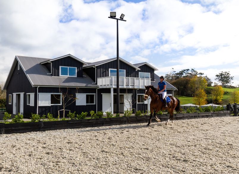 Karaka barn with stables