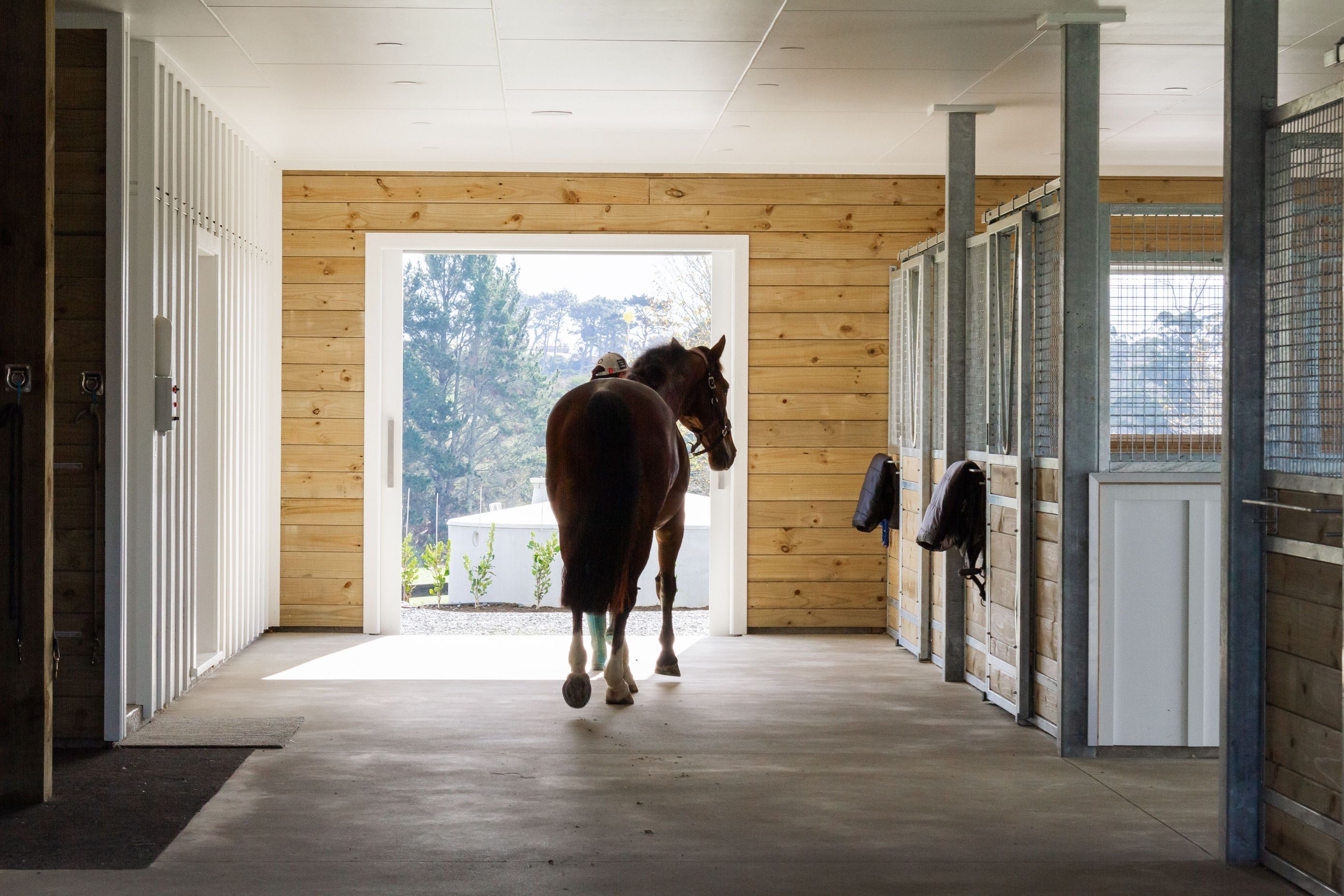 Newbury barn with stables