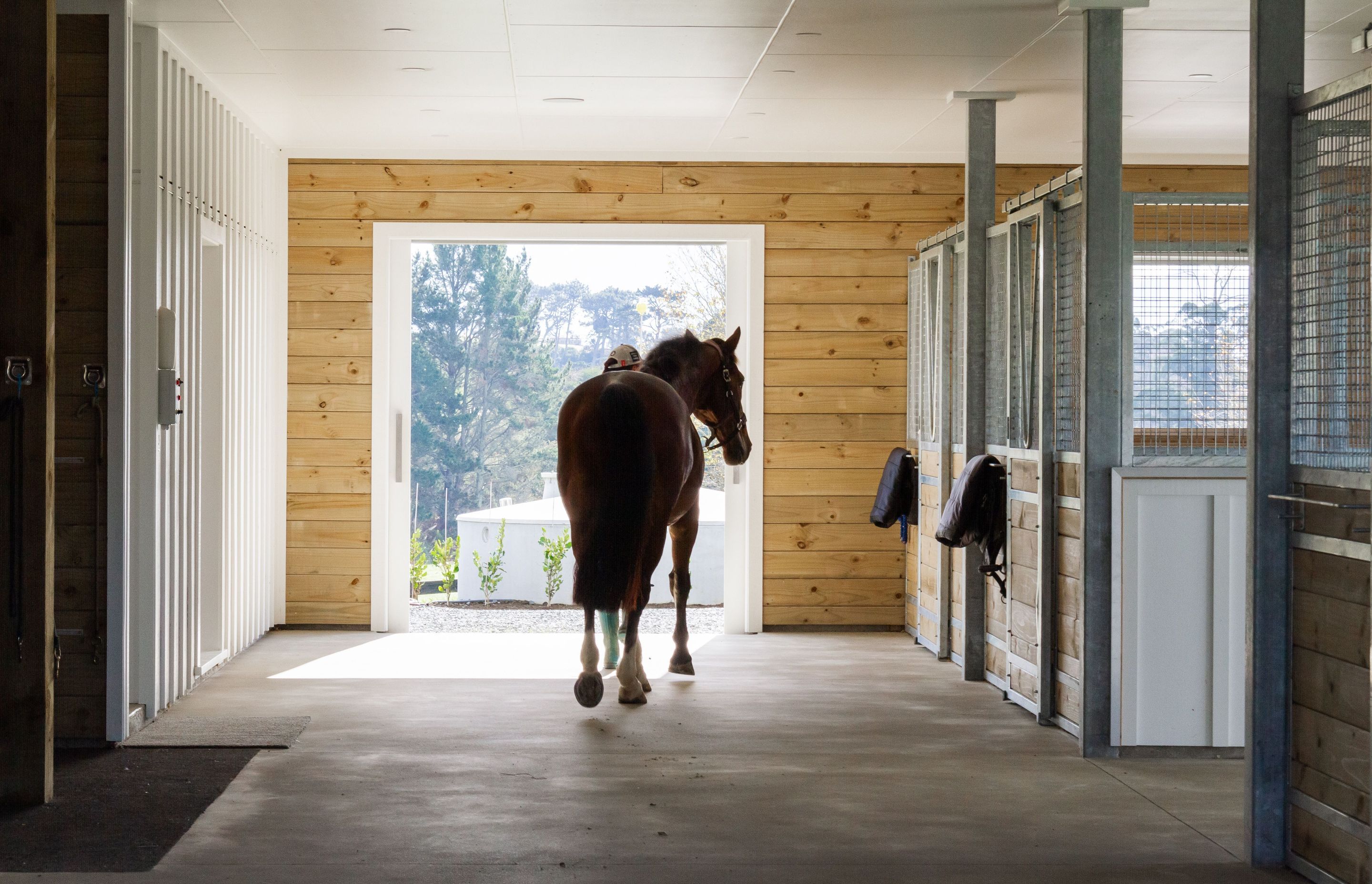 Newbury barn with stables