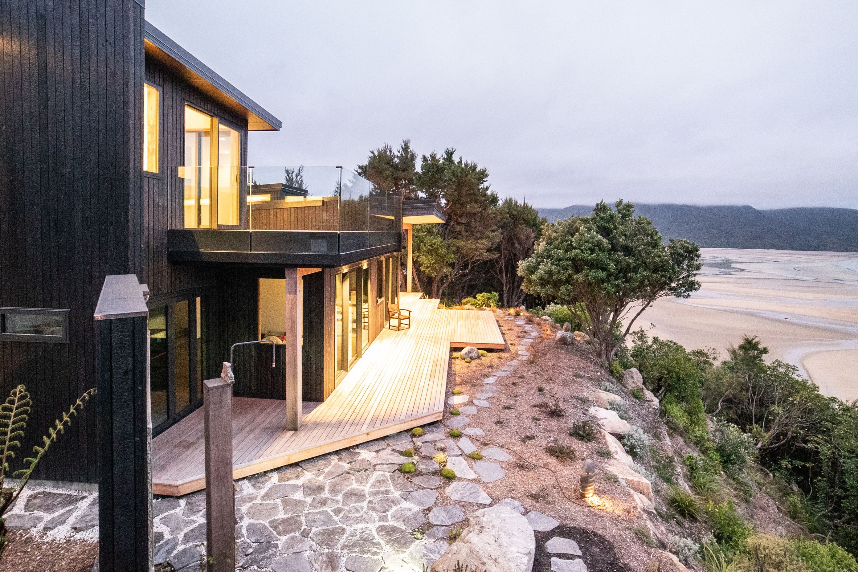 Cladding supplied by Sugi NZ www.sugi.nz and Chartek
