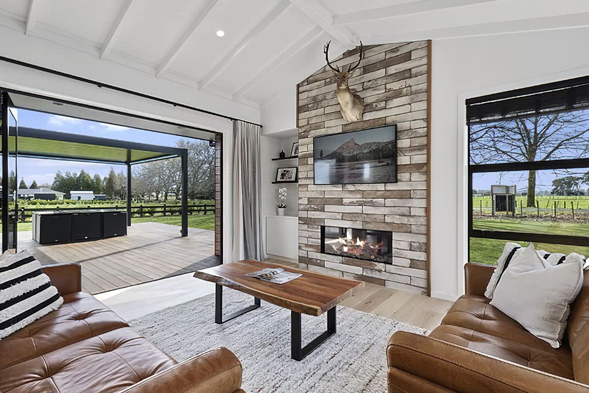 Pavillion Style Home