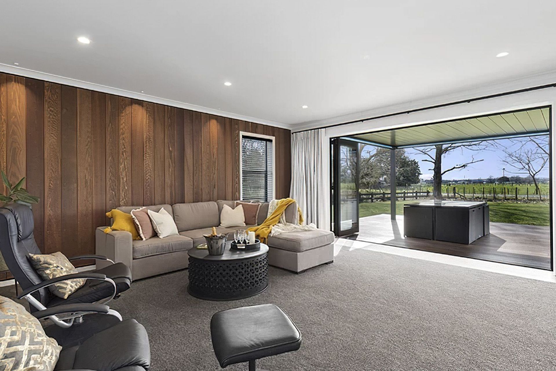 Pavillion Style Home