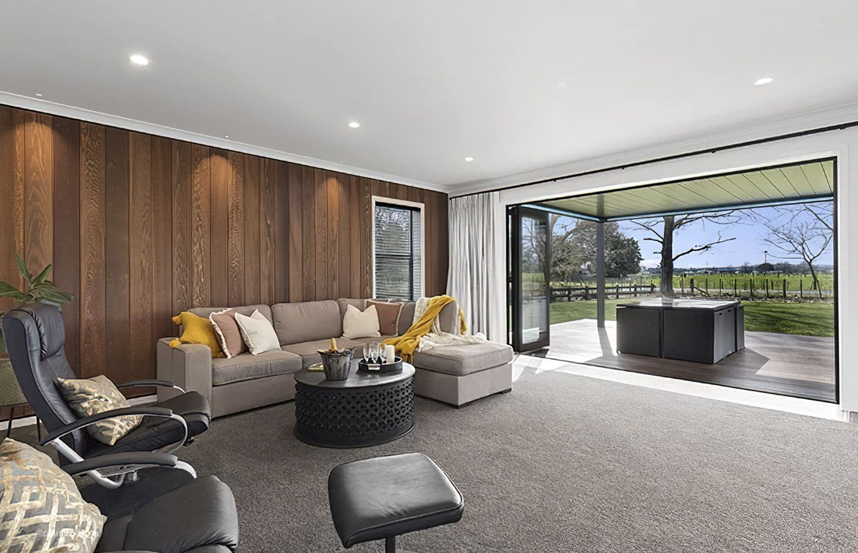 Pavillion Style Home