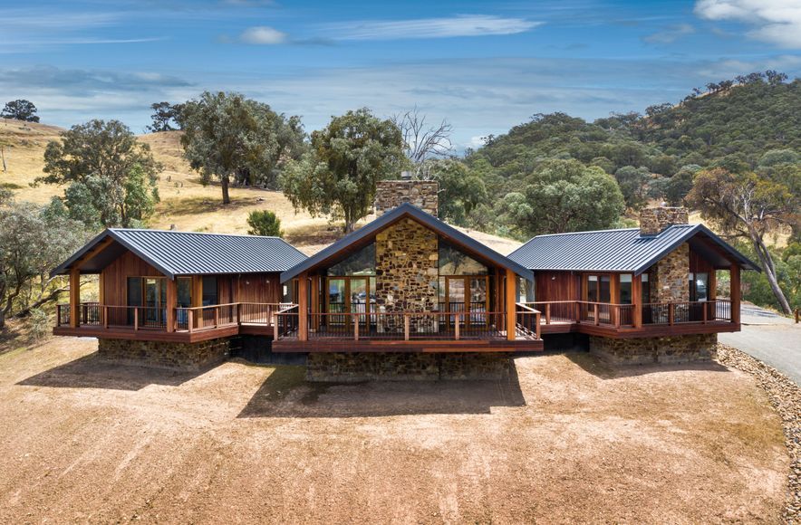 Modular Design Pitched Roof Home