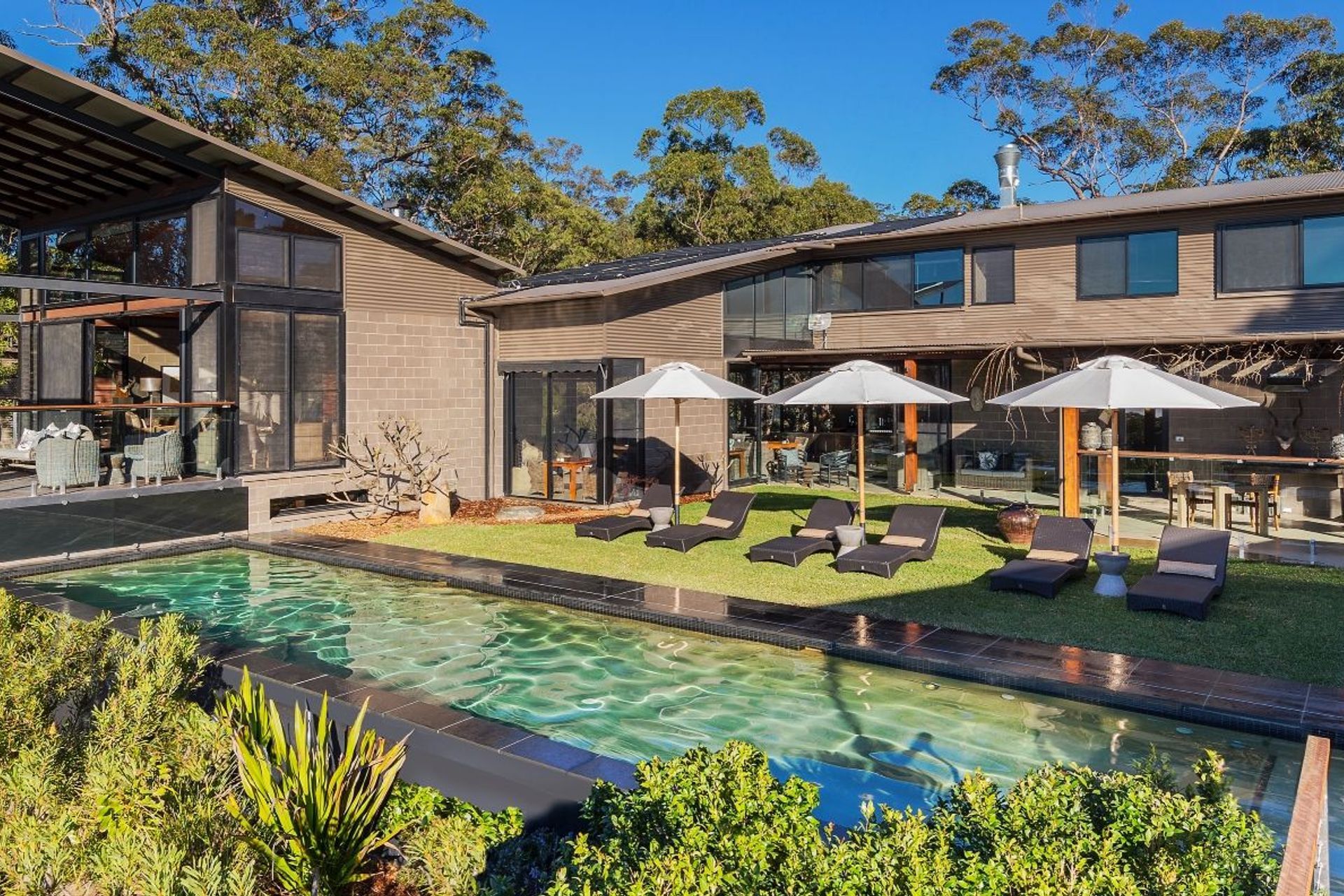 Charcoal Grey Granite Flamed | Barbara Tarnawski Architects | Urban and Rural Designs