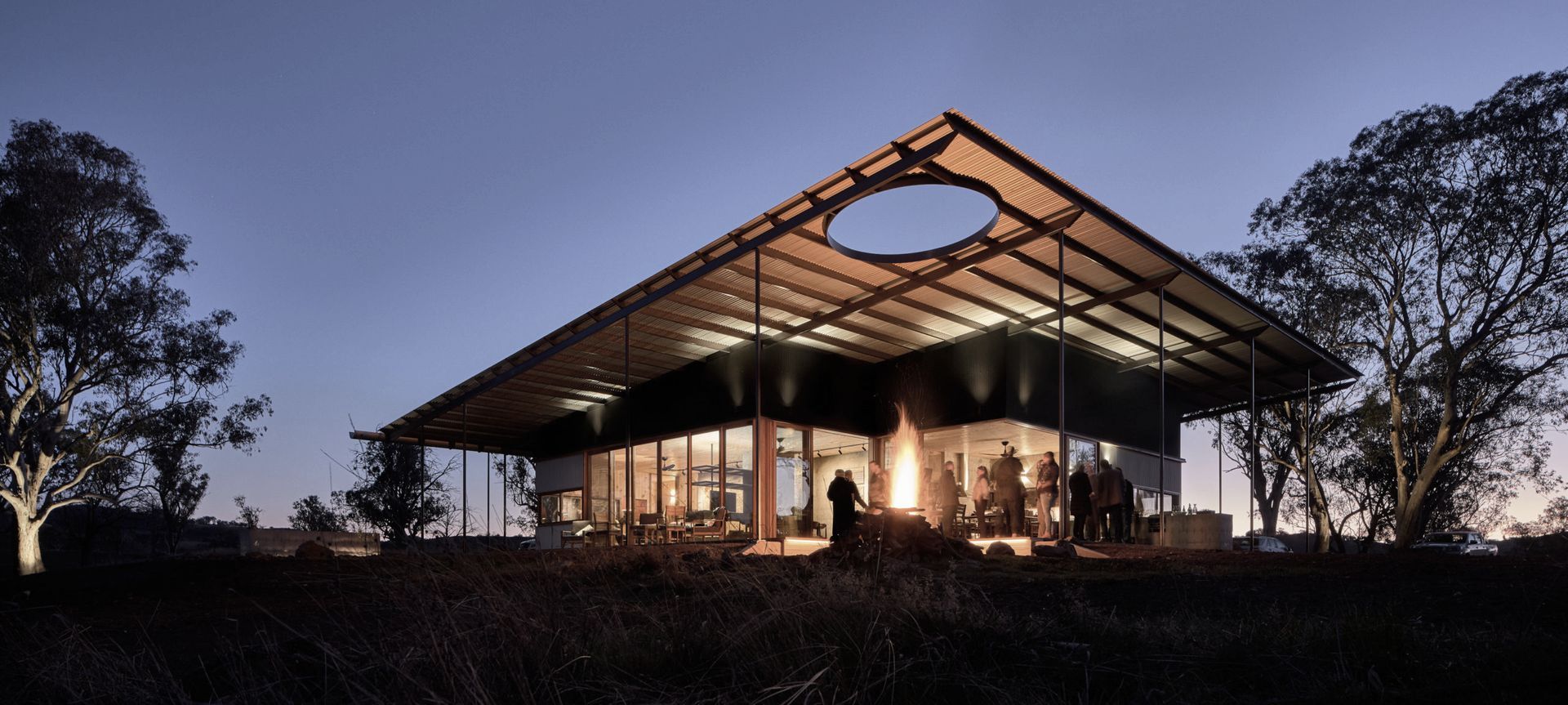 Upside Down Akubra House banner