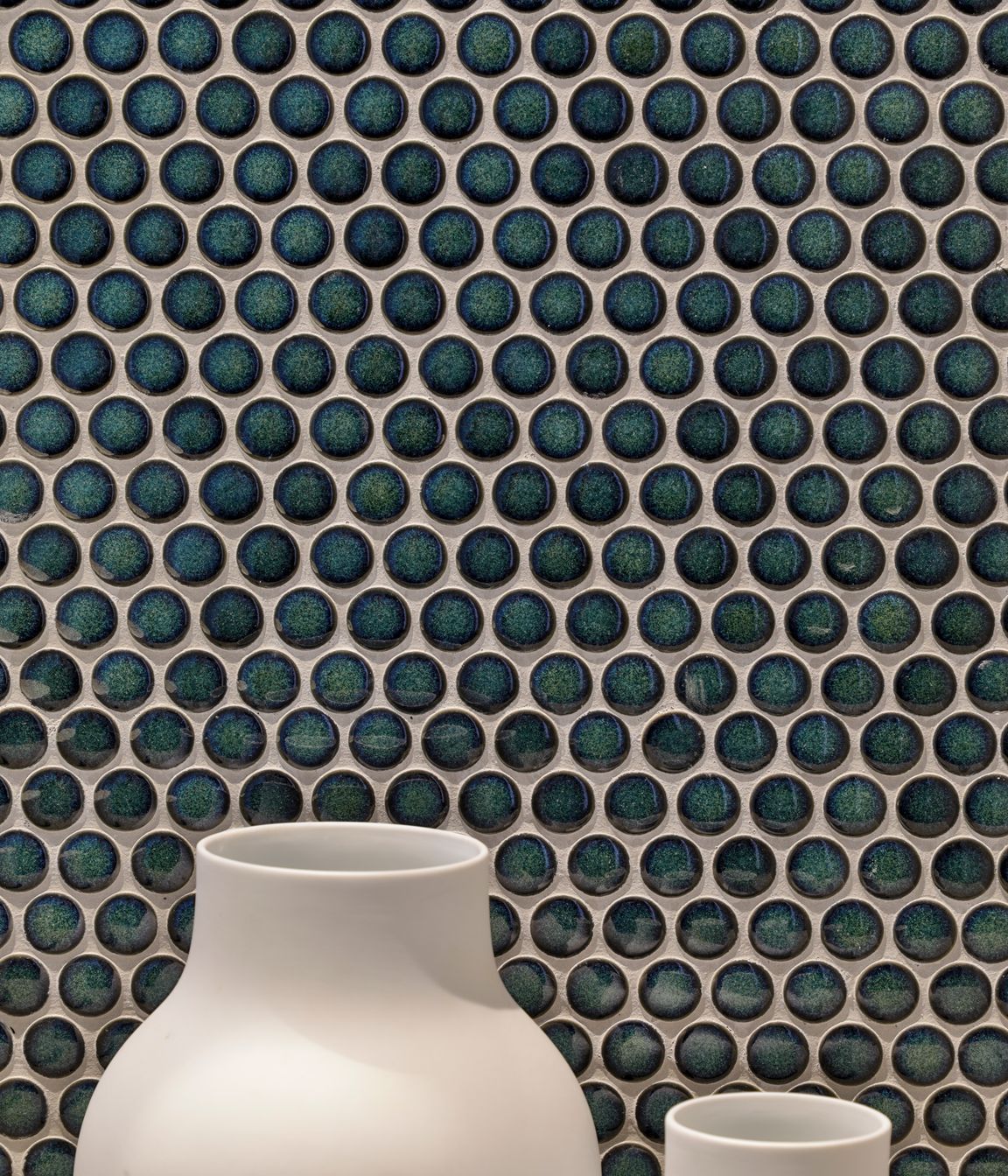 Mosaix Penny Round Jade 290x294mm