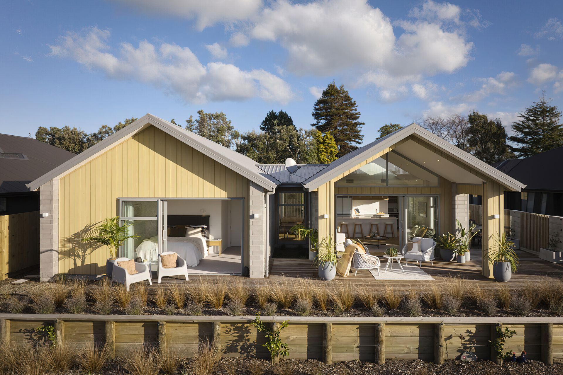 Sun Drenched Back View